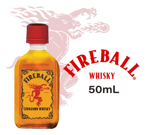 Whisky Fireball Cinnamon Mini 50 Ml