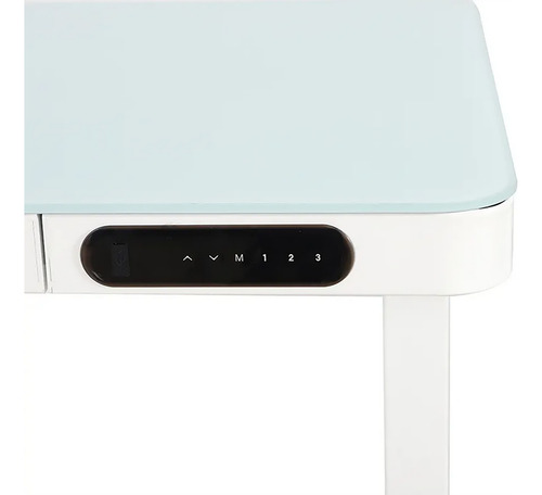 Escritorio Electectrica Altura Ajustable Con Tablero Cristal