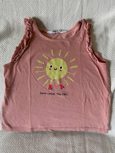 Musculosa H&m Nena Talle 2 A 4 Años Here Comes The Sun