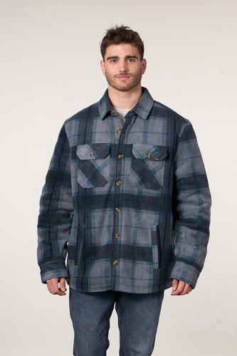 Chaqueta Leñadora De Polar Y Sherpa Hombre Polemic