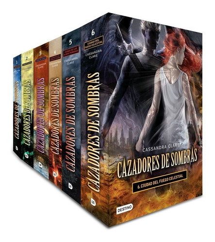 Paquete Cazadores De Sombras [6 Libros] Cassandra Clare Dhl