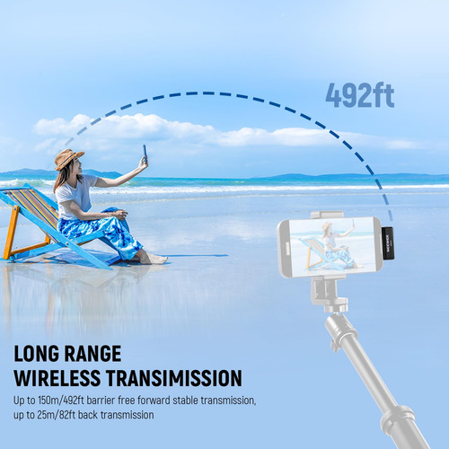Micrófono Lavalier Inalámbrico Neewer Km18 Usb-c Con Funda 2