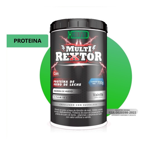 Proteína Multi Rextor. 700 Gr - g a $229