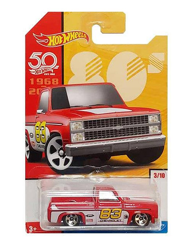 Hot Wheels # 03/10 - '83 Chevy Silverado - 1/64 - Frf34