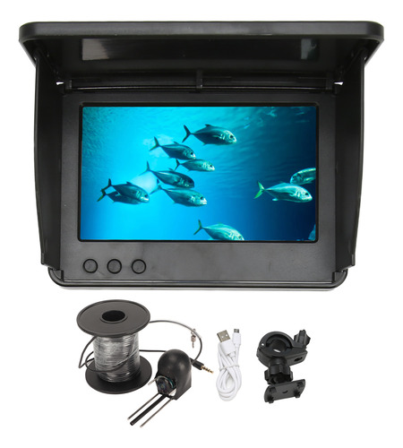 Cámara De Pesca, Monitor Lcd De 5.0 Pulgadas, Ip67, Impermea