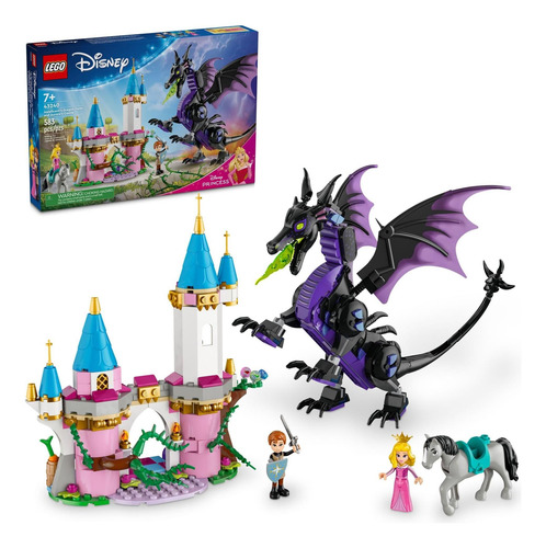 Edifício Lego Disney Princess Dragon Form Para E De
