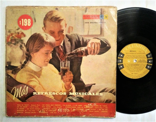 Vinilo Más Refrescos Musicales Coca Cola Billy Cafaro 1958