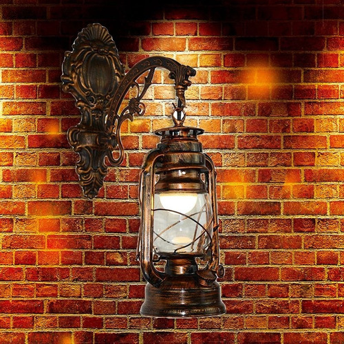 /para Lámpara De Pared Led Vintage, Linterna De Granero,