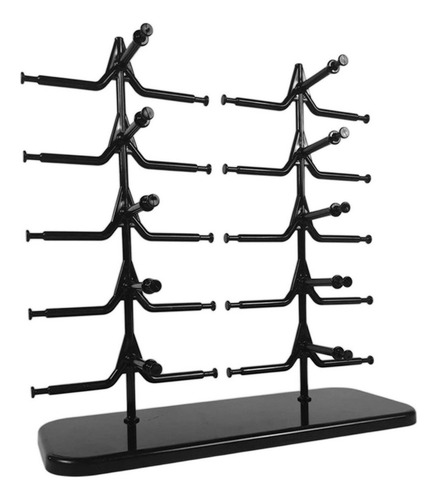 Estuche Para Anteojos Con Marco Negro En Caja Para Minorista