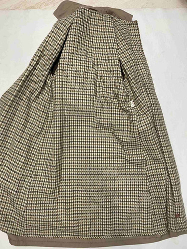 Trench Impermeable Vintage Mujer Talle M Amplio Alucinante (Usado)
