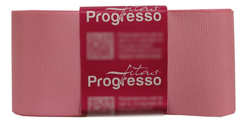 Fita De Gorgurão Larga Gp012 50mm Progresso | 10 Metros Cor Rosa Escuro