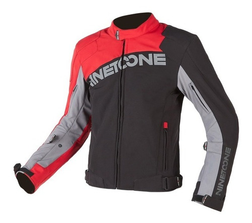 Campera Nto Softshell Race 3 Negro/rojo L - Bondio