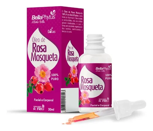 comprar Óleo de Rosa Mosqueta 30ml Bellaphytus