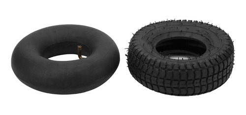Llanta De Scooter 9x3.50-4 Duradera De Goma Negra
