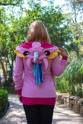 Imagen 5 de 6 de Sudadera Unicornio Rosa Reytol