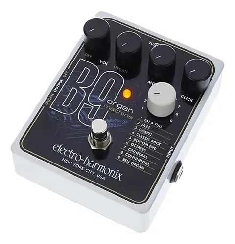 【超ポイントバック祭】 Pedal de efeito Electro-Harmonix Organ Machine B9 preto ギター
