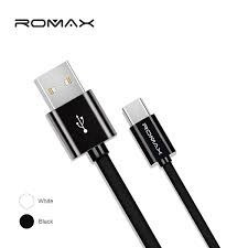 Cable Romax V8 Usb 1,20cm Usb 3.1a Carga Rápida.