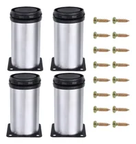 Comprar Patas Cromadas Para Muebles Tarima Sillones 10cm Pack X4 Pzs