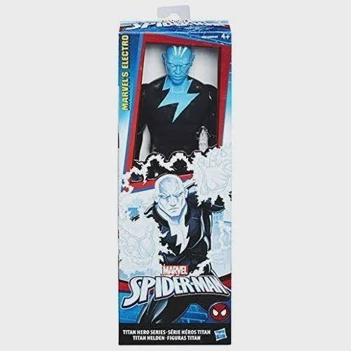 Boneco Electro Marvel 30cm Articulado Da Hasbro.
