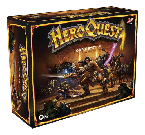 Sys Heroquest De Hasbro Gaming: Juego De Estrategia Clásico