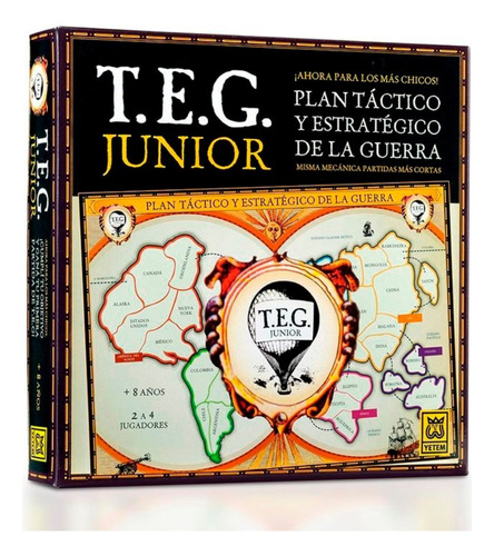 Juego De Mesa Teg Edicion Junior Yetem