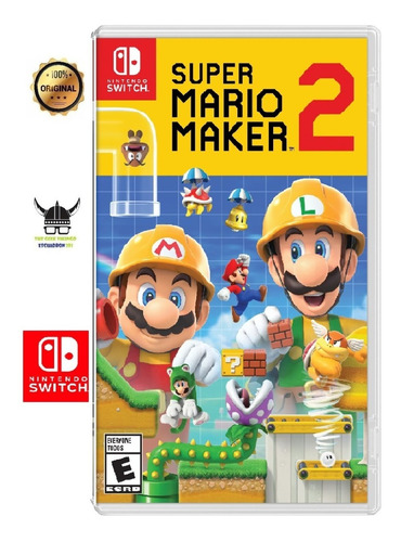 Super Mario Maker 2 Switch Juego Nuevo 