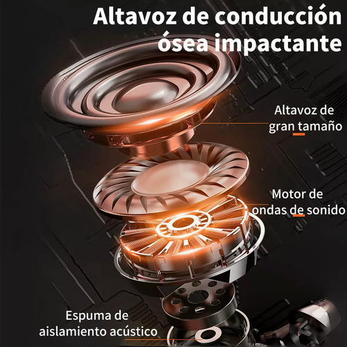 Auriculares Deportivos De Larga Duración Con Función De Redu