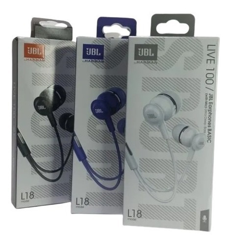 Jbl Earphones Basic Live 100 