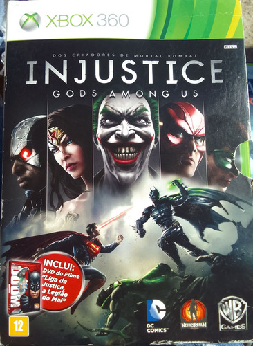 Injustice God's Among Us Original Xbox 360 (Usado)