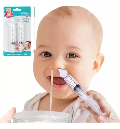 comprar Limpiador Nasal Bebé Niño Jeringa 2 Unidades