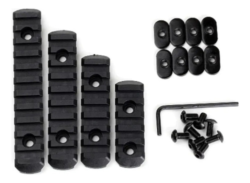 Set De Riel Picatinny, Anclaje De Bipode, Linterna O Mira
