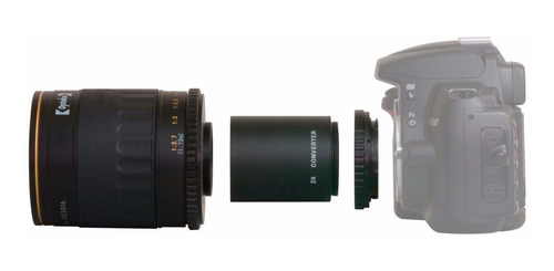 Lente Opteka 500-1000mm Para Nikon D3100 D5000 D9000