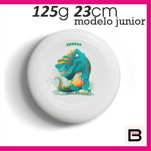 Combo Pack X10 Frisbee Junior 23cm 125g Disco Modelos Varios