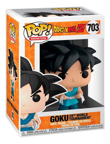 Boneco Funko Pop Animation Dbz Goku 28 World Tournament 703