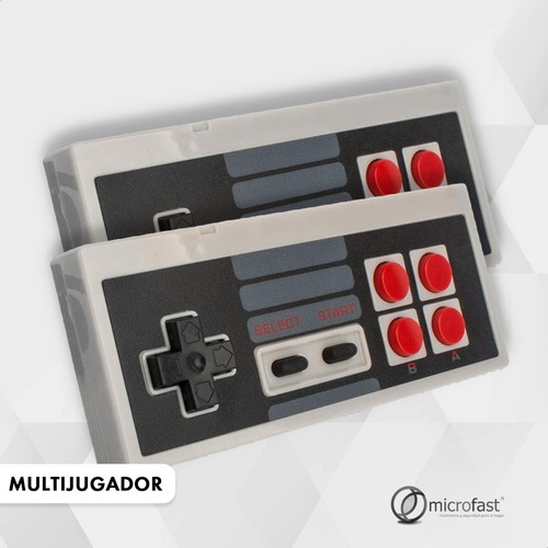 Imagen 4 de 9 de Consola Multijugador Inalámbrica Hdmi 620 Juegos Conexión Tv