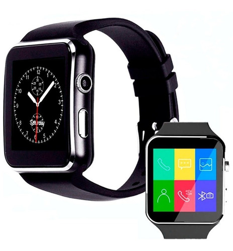Smart Watch Reloj Celular X6 Cámara Tactil Bluetooth Y1 Gt08