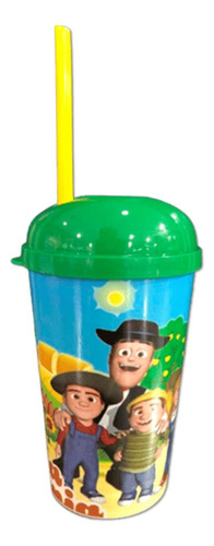 Vaso Pitillo Zenon Botilito Sorpresa Piñata  X12 Und 