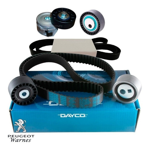 Kit De Distribucion Dayco + Kit Poly V Peugeot 306 2.0 Hdi