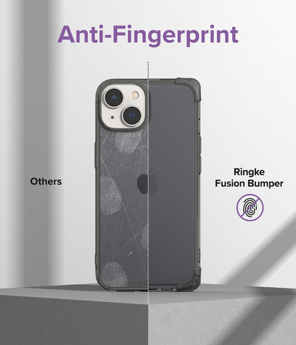 Imagen 3 de 4 de Funda Ringke Fusion Bumper Para iPhone 14 De 6.1 Reforzada