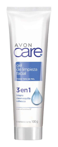 Gel De Limpieza Facial 3 En 1 Vitamina E Avon Care 100g