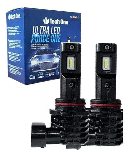 Par Lâmpadas 881/880 Ultra Led Force One Techone 6000k 12v