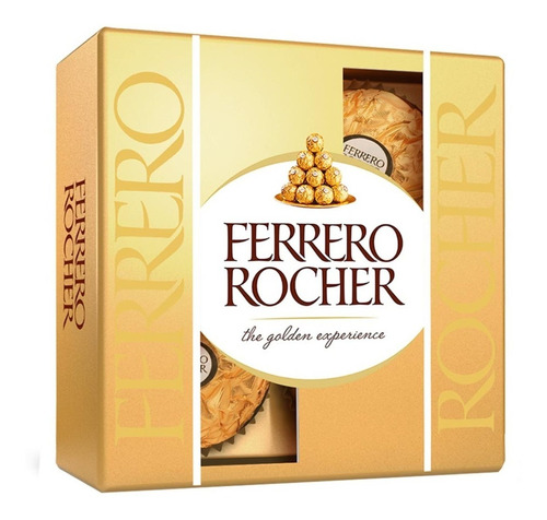 Bombones De Chocolate Ferrero Rocher Caja × 50g