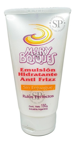 Emulsión Hidratante Anti Frizz Mary Bosques X150g