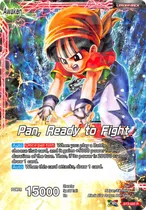 Comprar Cartas Super Dragon Ball Leader Pan Ready To Fight Holo Bt3
