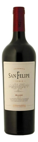 Vino San Felipe Roble Merlot 750 Ml.