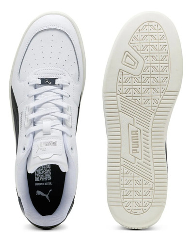 Zapatillas Puma Hombre Puma Caven 2.0 Lux 395016-13 Blanco Blanco 10.5 Us
