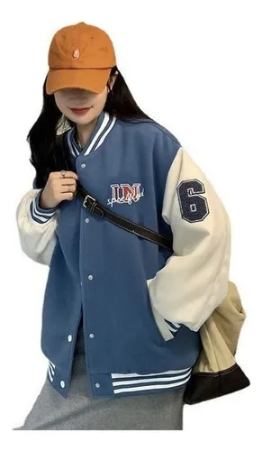  Club Style - Chaqueta universitaria de béisbol para