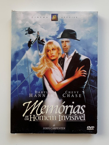 Dvd Memórias De Um Homem Invisível - Ótimo Estado!