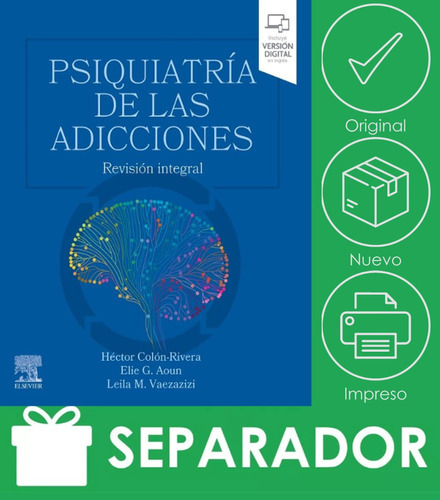 Psiquiatria De Las Adicciones, De Colon Rivera. Editorial Elsevier, Tapa Blanda, Edición 1 En Español