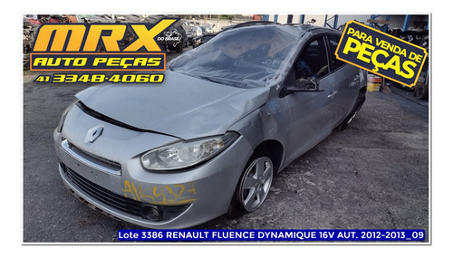 Sucata Renault Fluence Dynamique 2.0 16v Aut 2013 Pecas